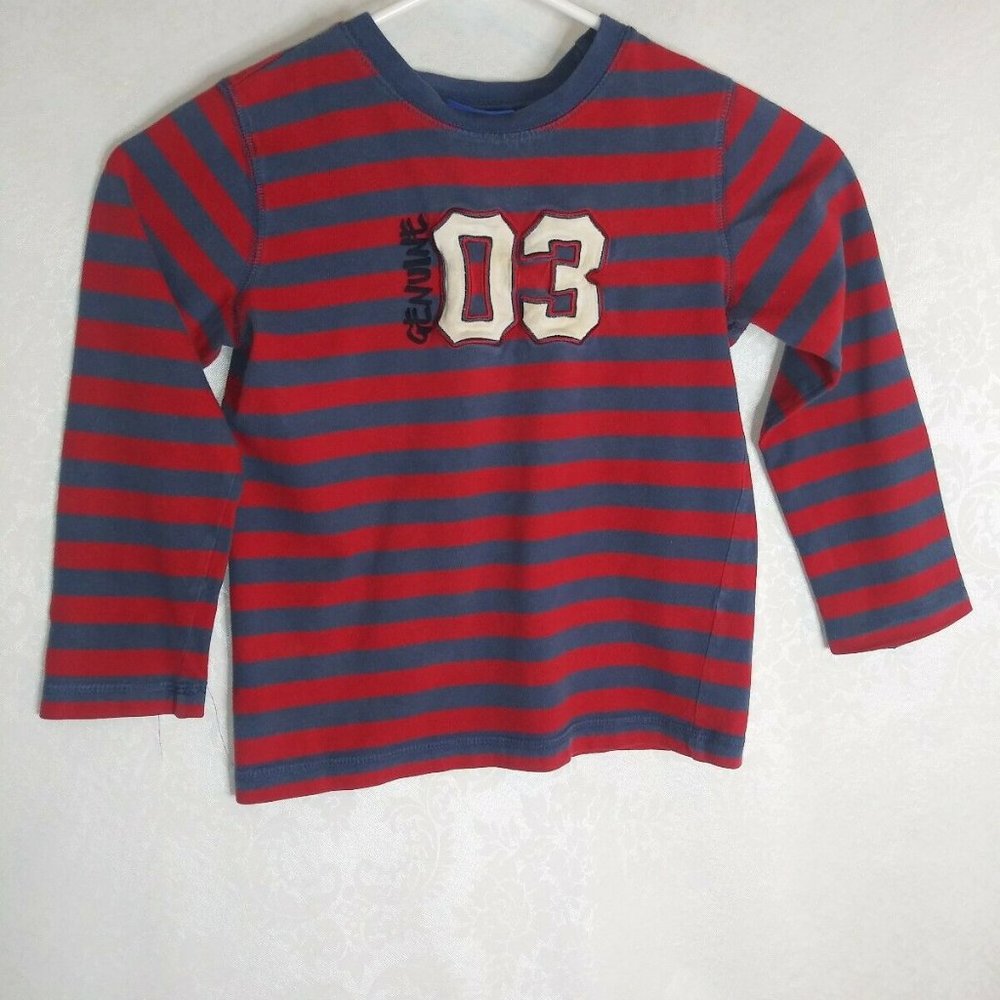 Genuine kids Boys shirt size st blue and red 100%